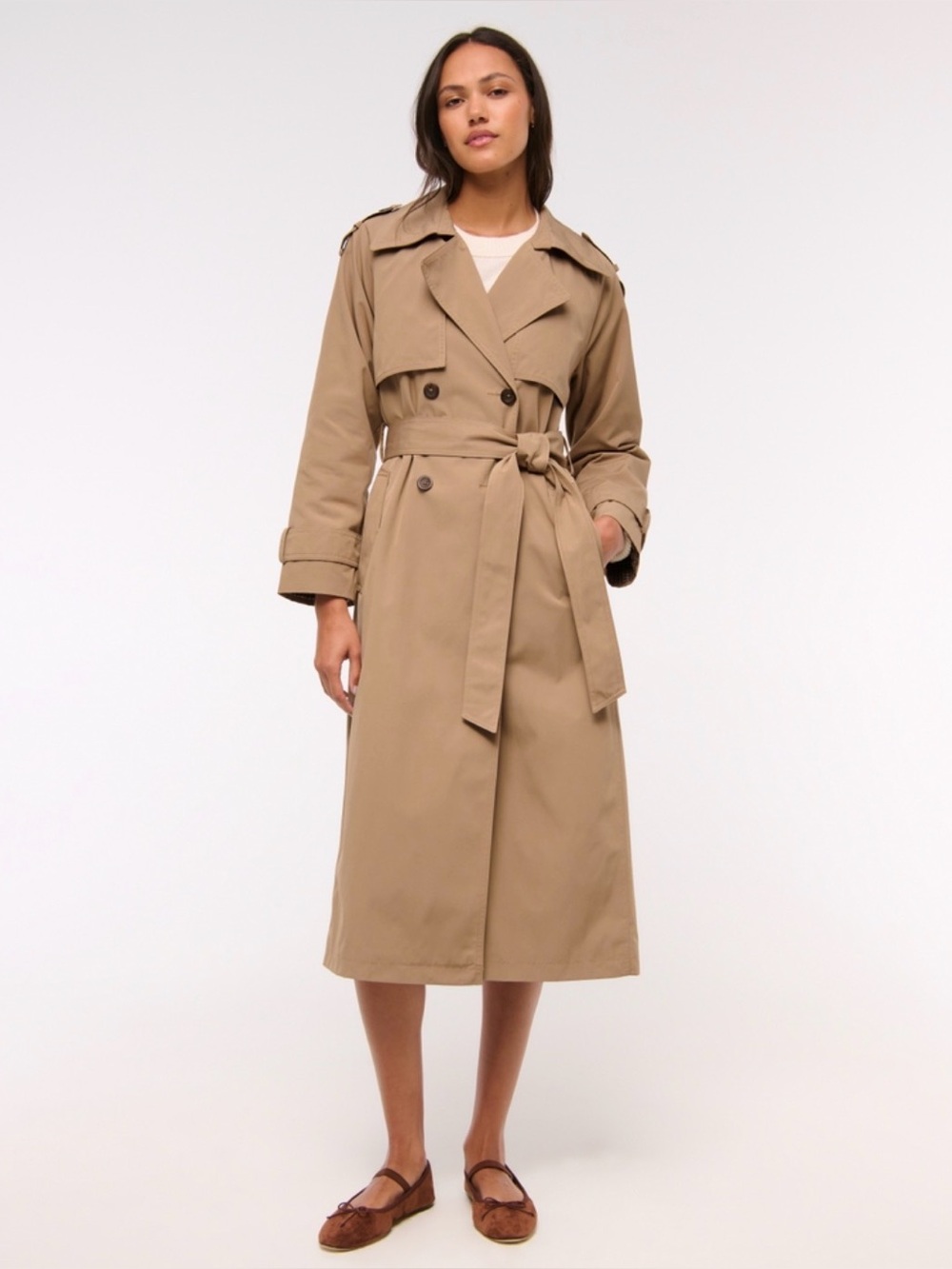 Abercrombie & Fitch Classic Trench Coat
